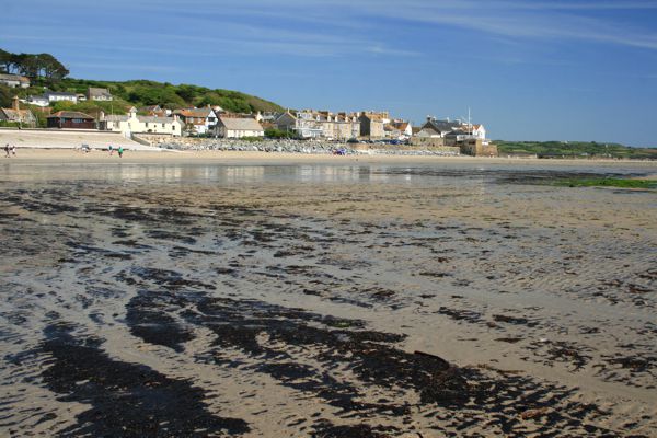 Das Dorf Marazion auf dem britischen Festland. Das Dorf Marazion auf dem britischen Festland.