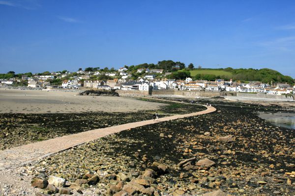 Der trockene Weg zurück zum britischen Festland. Der trockene Weg zurück zum britischen Festland.