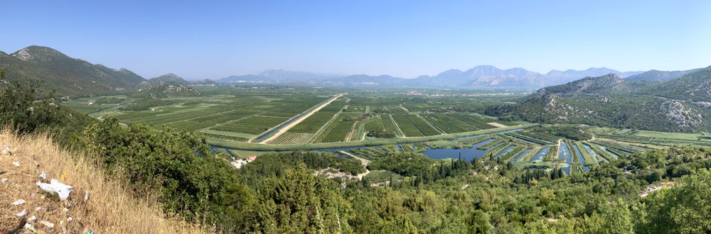 Delta der Neretva - ein besonderes Anbaugebiet. Delta der Neretva - ein besonderes Anbaugebiet.