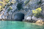 Eingang zu "Hitlers Auge" - der Morski Tunel (U-Boot-Tunnel).