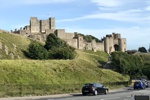 Das imposante Dover Castle oberhalb der Stadt.