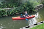 Los geht's im Oxford-Kanal Richtung Norden.*