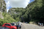 Wir waren nicht allein in der Cheddar Gorge.