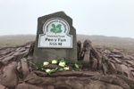 Der Gipfel des Pen y Fan auf 886 m.