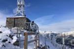 Die alte Wetterstation auf dem Sulphur Mountain.