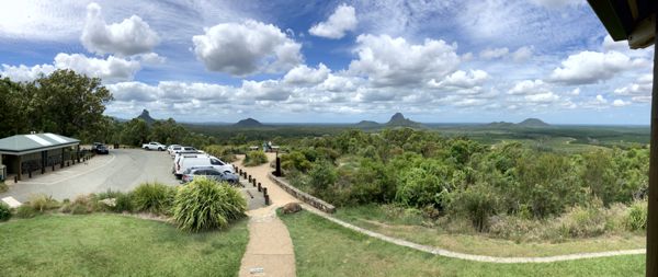 Glass House Mountains Lookout.