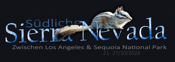 Überschrift: Südliche Sierra Nevada