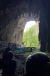 Ende der Führung ist in der Schmidl Höhle. Zurück ans Tageslicht.