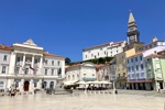 Der wunderschöne Tartini Platz im Herzen von Piran.
