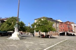 Der dörfliche geprägte Platz Campo Santa Margherita fernab der Touristenströme.