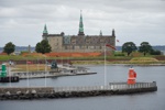 Das "Hamletschloss" Kronborg an der dänischen Küste.