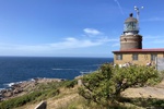 Kullen Lighthouse mit Blick auf den Kattegat Richtung Dänemark.