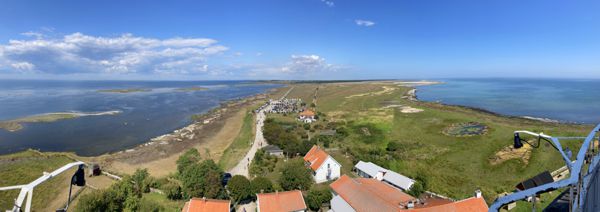 Blick vom Långe Jan (Leuchtturm) im südlichen Öland nach Norden.