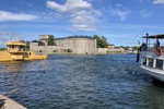 Das Kastell vor dem Hafen von Vaxholm schützte in der Vergangenheit auch Stockholm