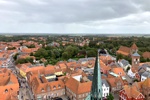 Blick vom Dom über die Altstadt von Ribe.