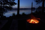 ... um am Nachmittag/Abend ein schönes Lagerfeuer zu machen.