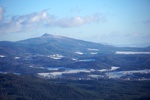 Der markante Ještěd in der nähe von Reichenberg (Liberec). Der markante Ještěd in der nähe von Reichenberg (Liberec).