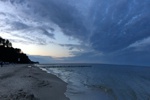 Abendstimmung am Strand in Ückeritz.