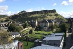 Blick zum Arthur’s Seat (251 m) - die höchste Erhebung im Hintergrund.
